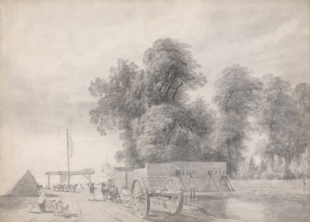 Woolwich Warren door Paul Sandby