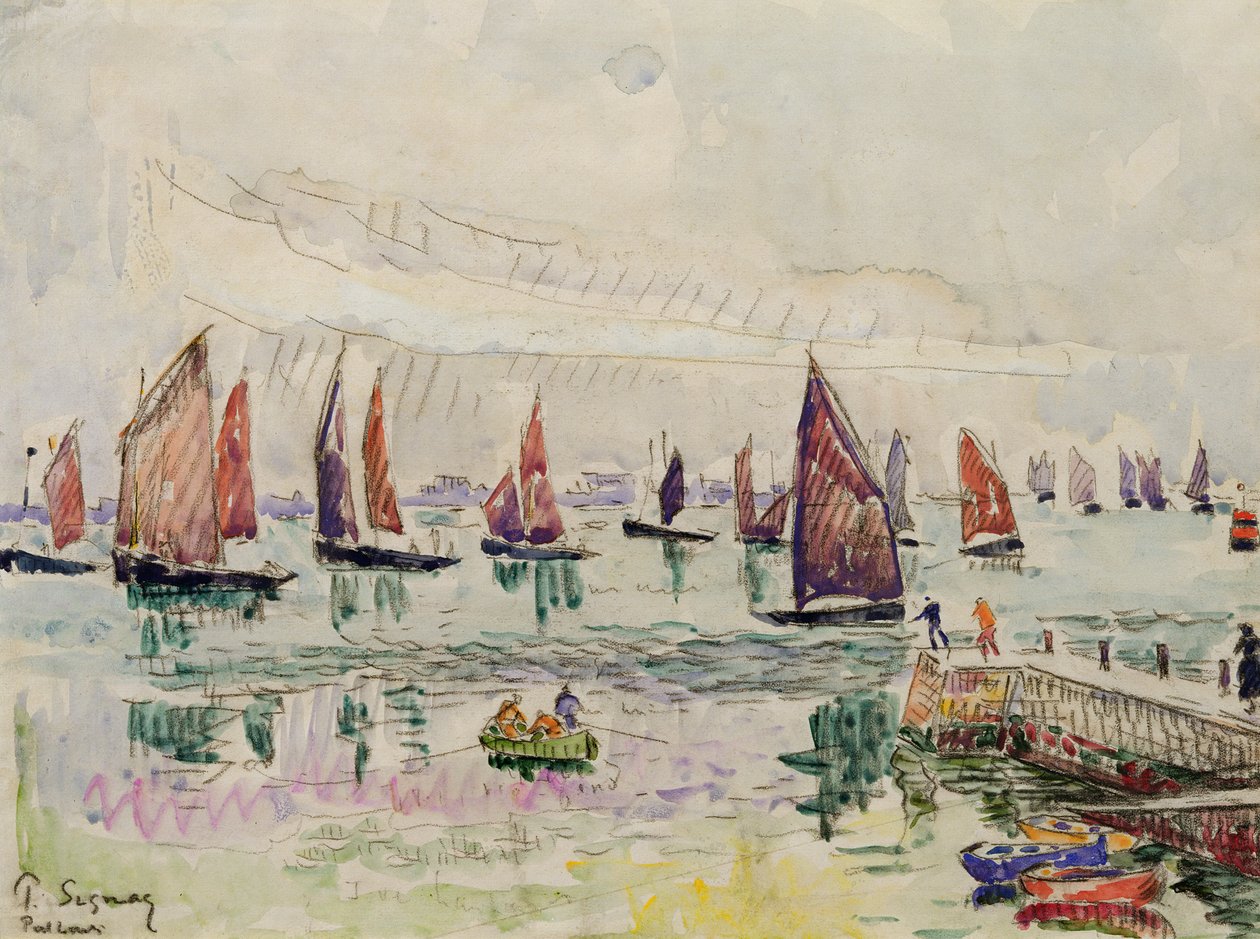 Port St. Louis door Paul Signac