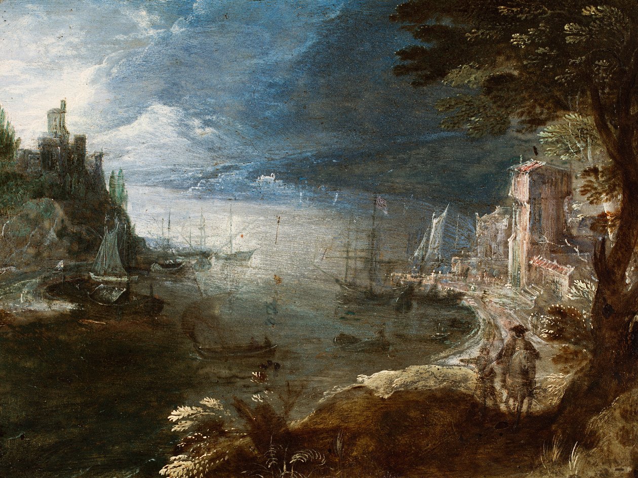  door Paul (circle of) Brill or Bril