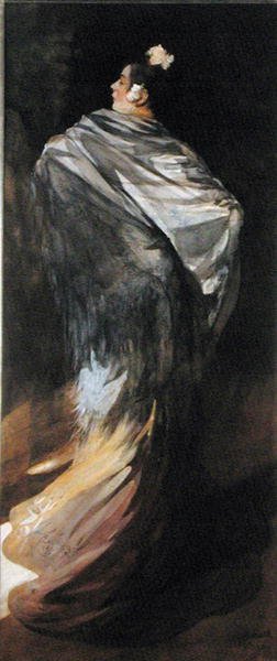 Een Spaanse schoonheid, ca. 1900 door Paul Albert (attr. to) Besnard