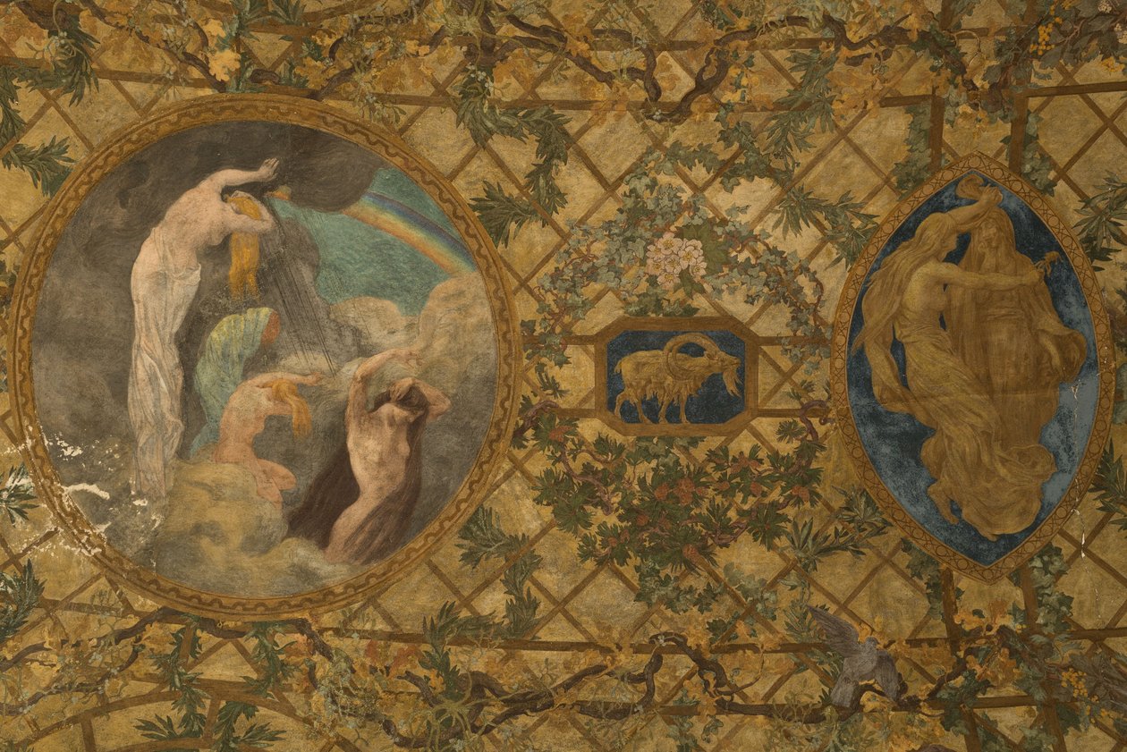 Maanden van de revolutionaire kalender: Pluviôse, tussen 1909 en 1910 door Paul Albert Baudouin