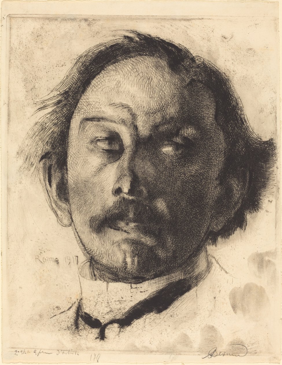 Jules Destrée, 1917 door Paul Albert Besnard