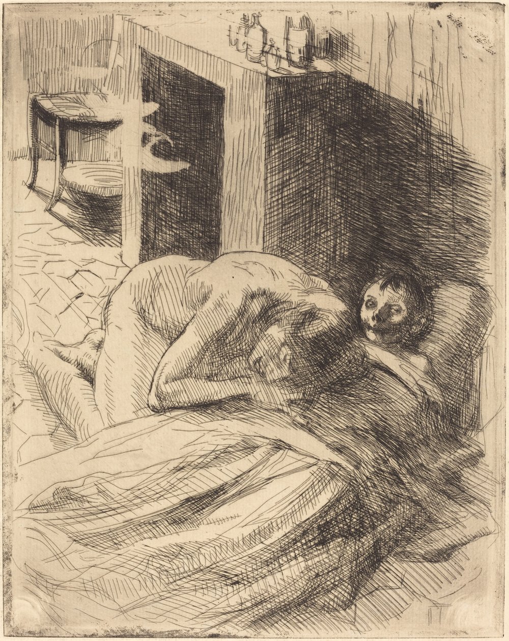 Misère, ca. 1886 door Paul Albert Besnard
