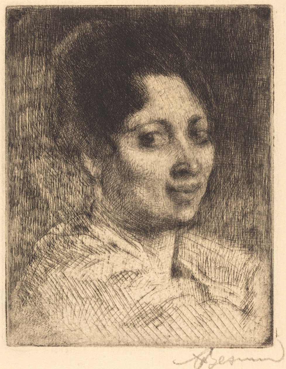 Peppina door Paul Albert Besnard