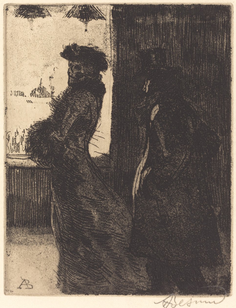 De onbekende vrouw, 1900 door Paul Albert Besnard