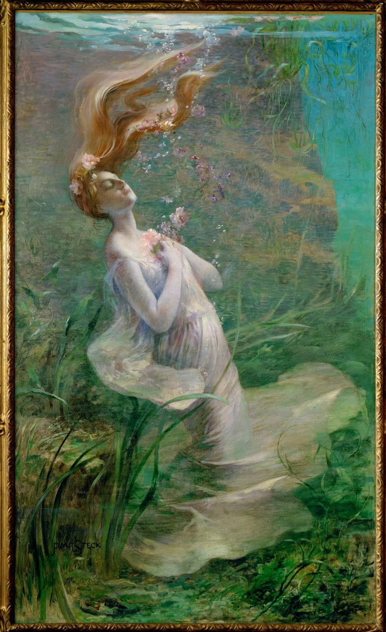 Ophelia door Paul Albert Steck