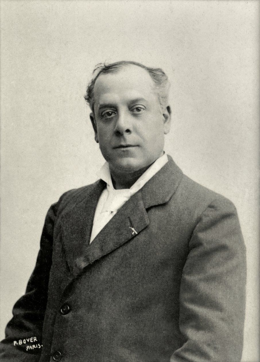 Portret van Lucien Fugere (foto) door Paul Boyer