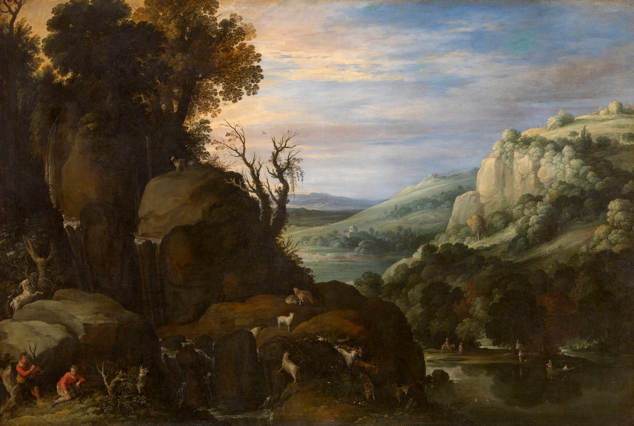 Landschap door Paul Bril