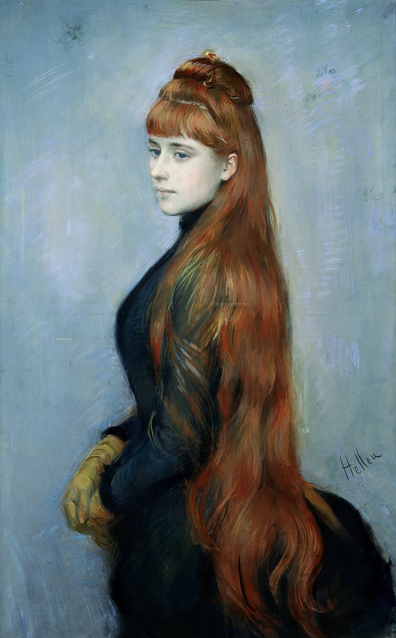 Portret van Juffrouw Alice Guerin door Paul Cesar Helleu