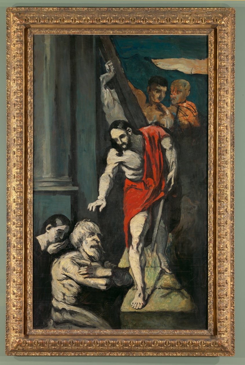 Christus met de ledematen door Paul Cézanne