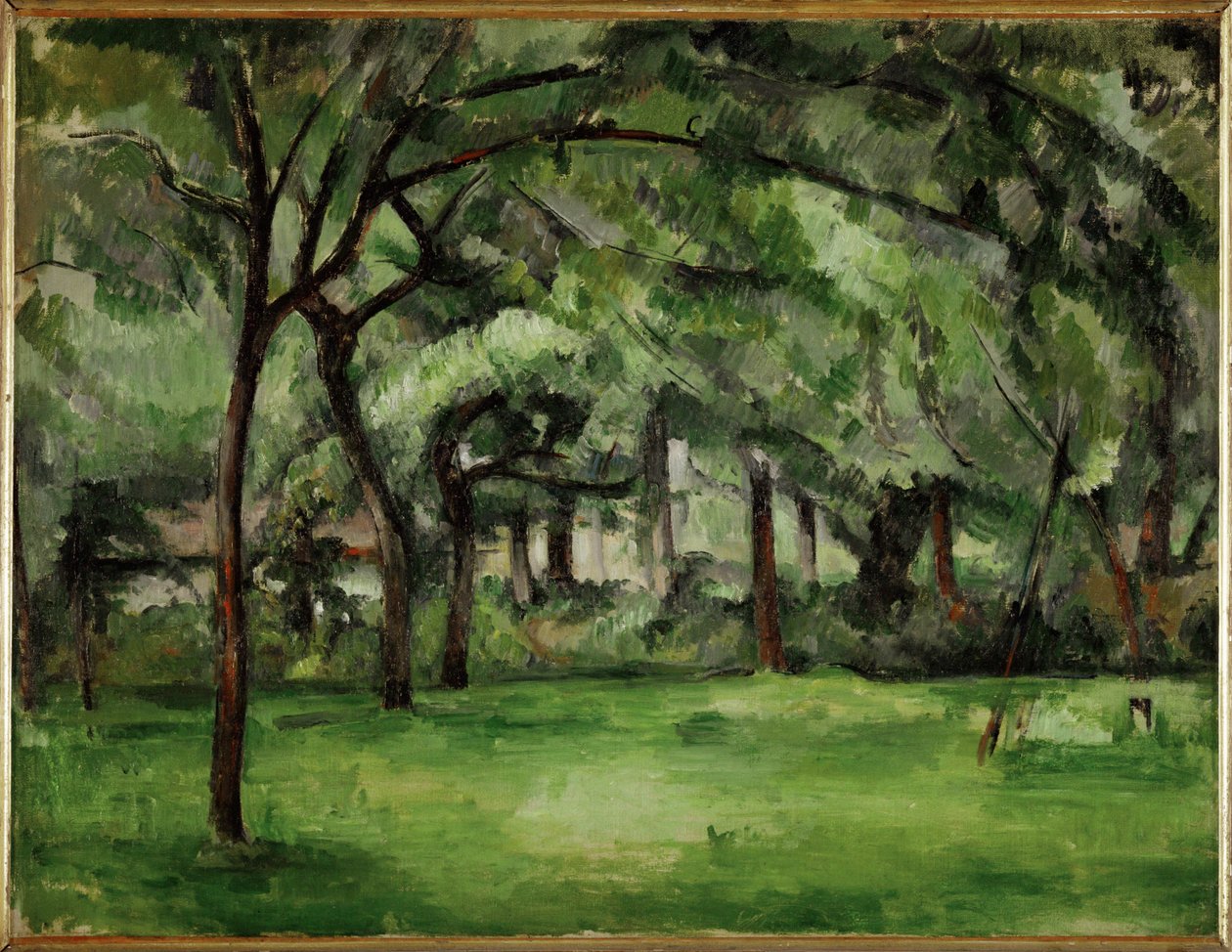 Boerderij in Normandië door Paul Cézanne