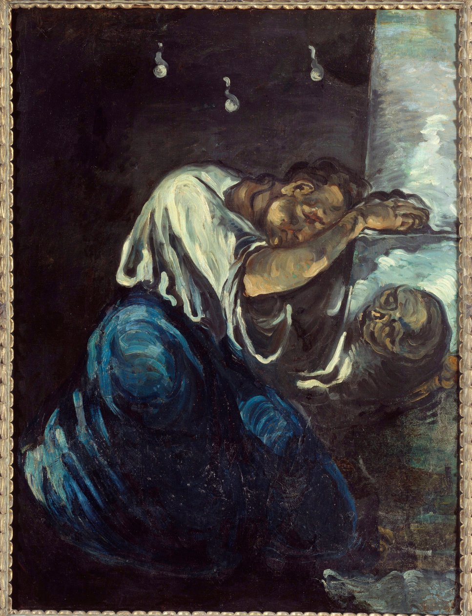 La madeleine ou la pain door Paul Cézanne