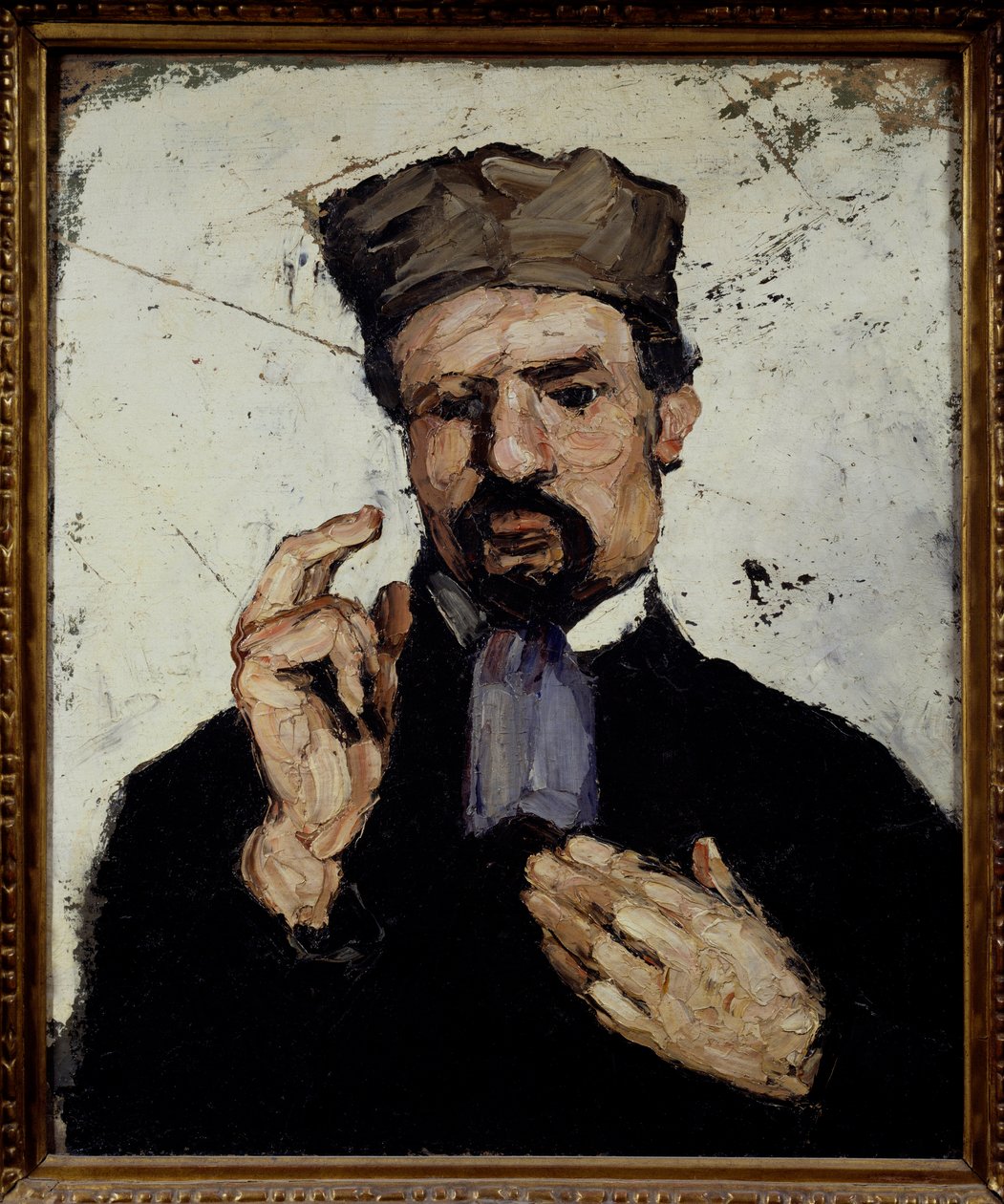Portret van Oom Dominique als Advocaat door Paul Cézanne