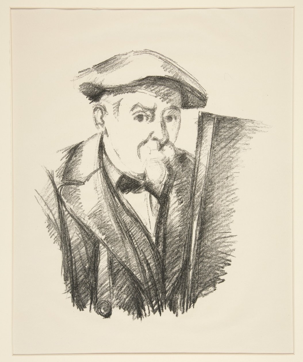 Zelfportret door Paul Cézanne