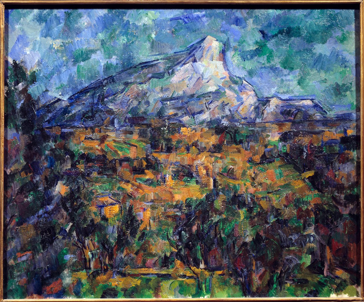 De Heilige Berg Overwinning door Paul Cézanne