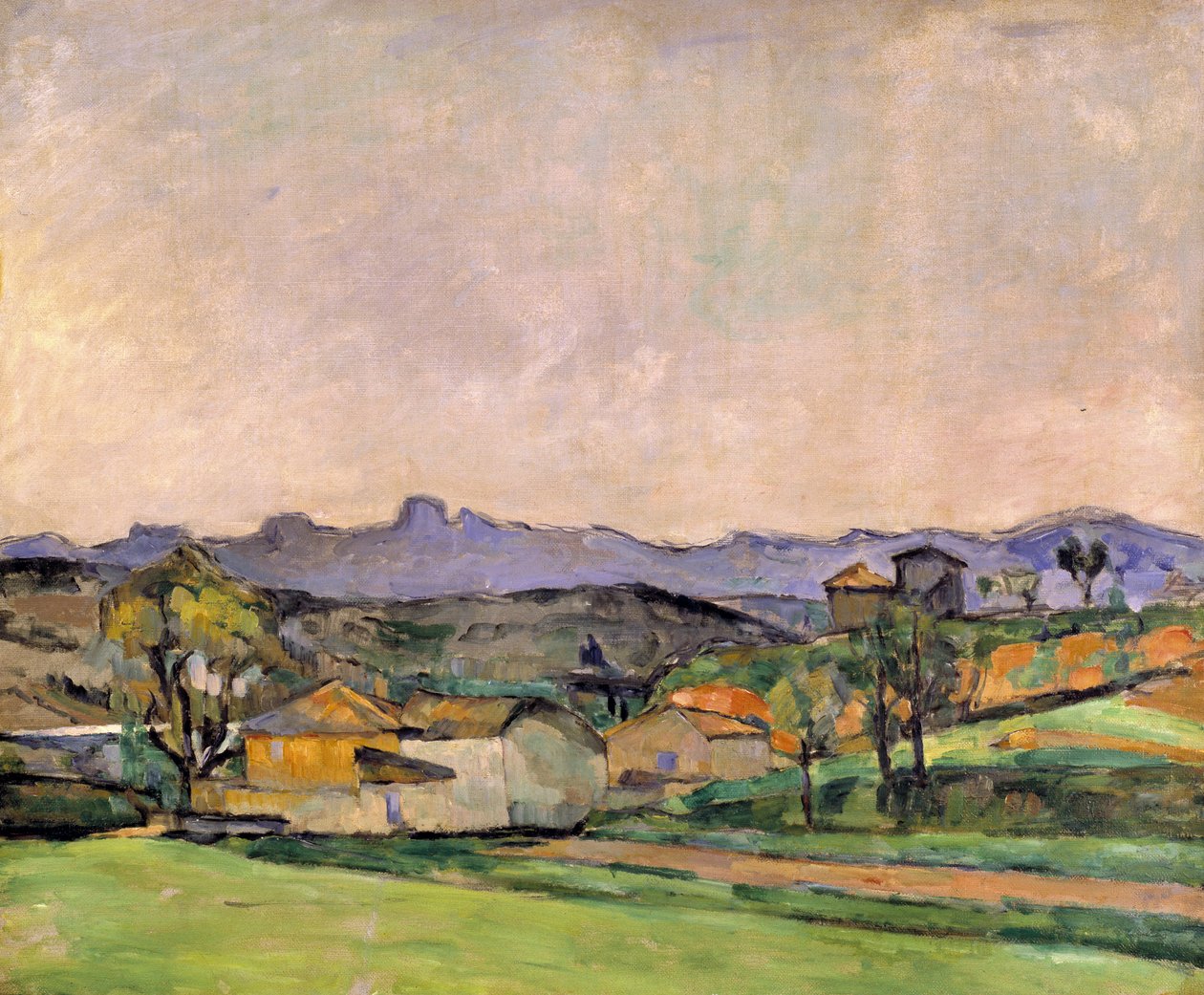 De Sterrenrug met de Koningspiek, ca. 1878-79 door Paul Cézanne