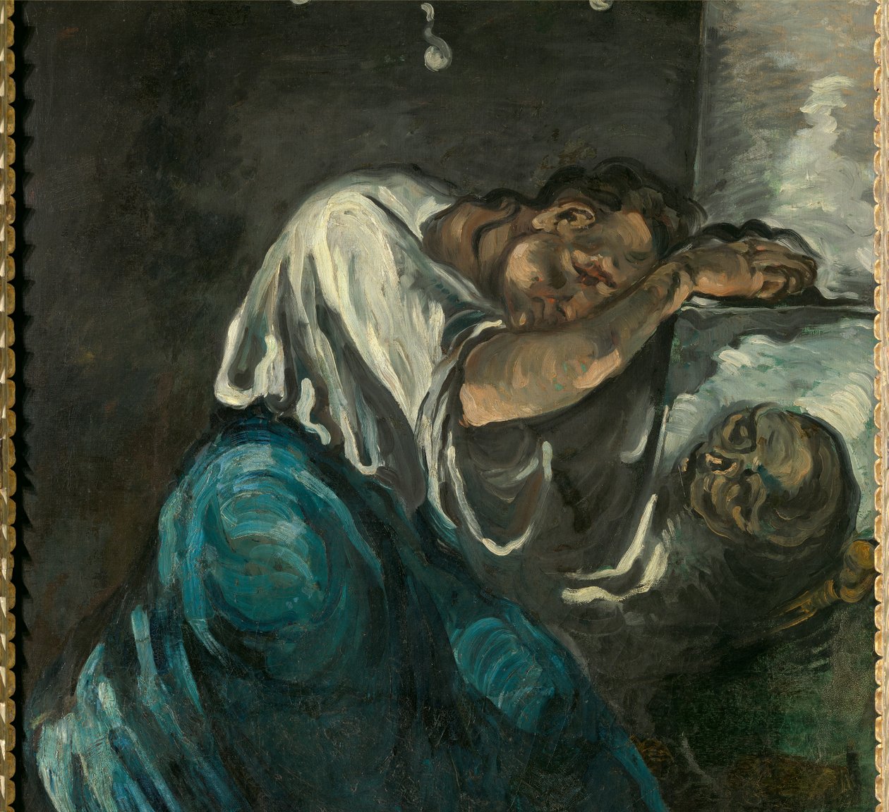 la madeleine door Paul Cézanne