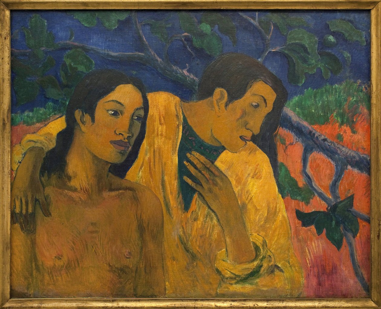 Vlucht (Tahitian idylle) door Paul Cézanne