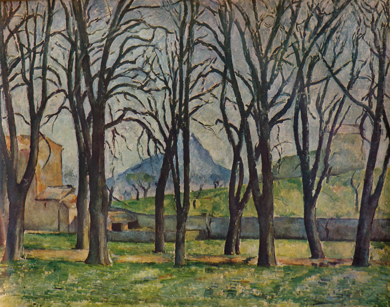 La Montagne Sainte-Victoire, 1935 door Paul Cézanne