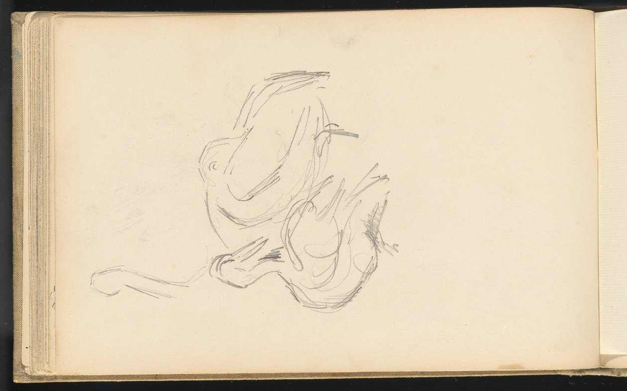 Pelikanen door Paul Cézanne