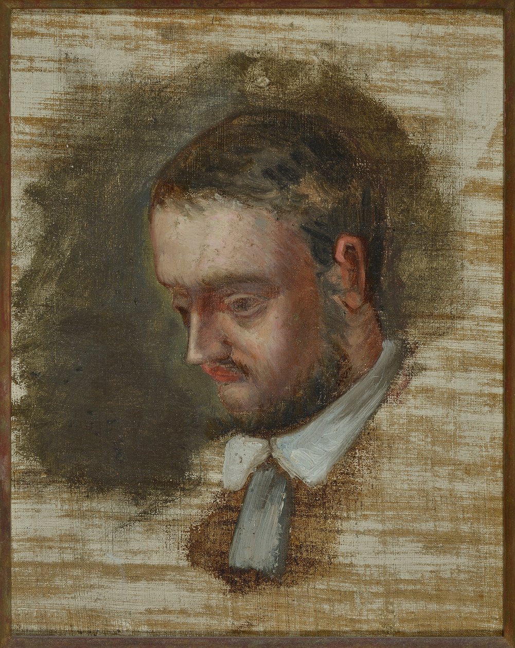 Portret van Emile Zola door Paul Cézanne