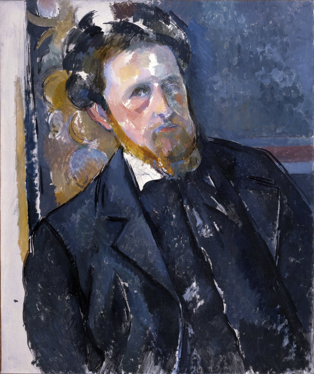 Portret van Joachim Gasquet door Paul Cézanne