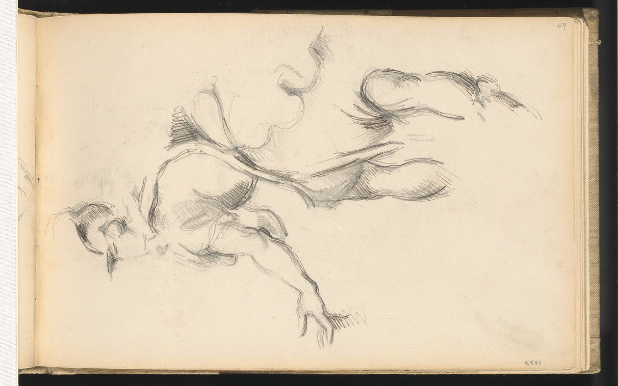 Studie van de allegorische figuur Frankrijk in Rubens