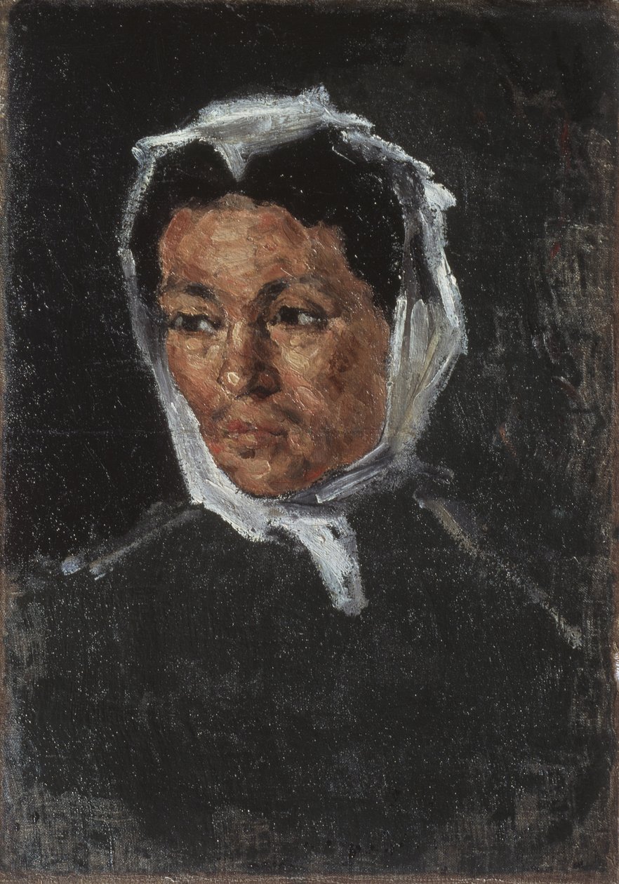 De moeder van de kunstenaar door Paul Cézanne