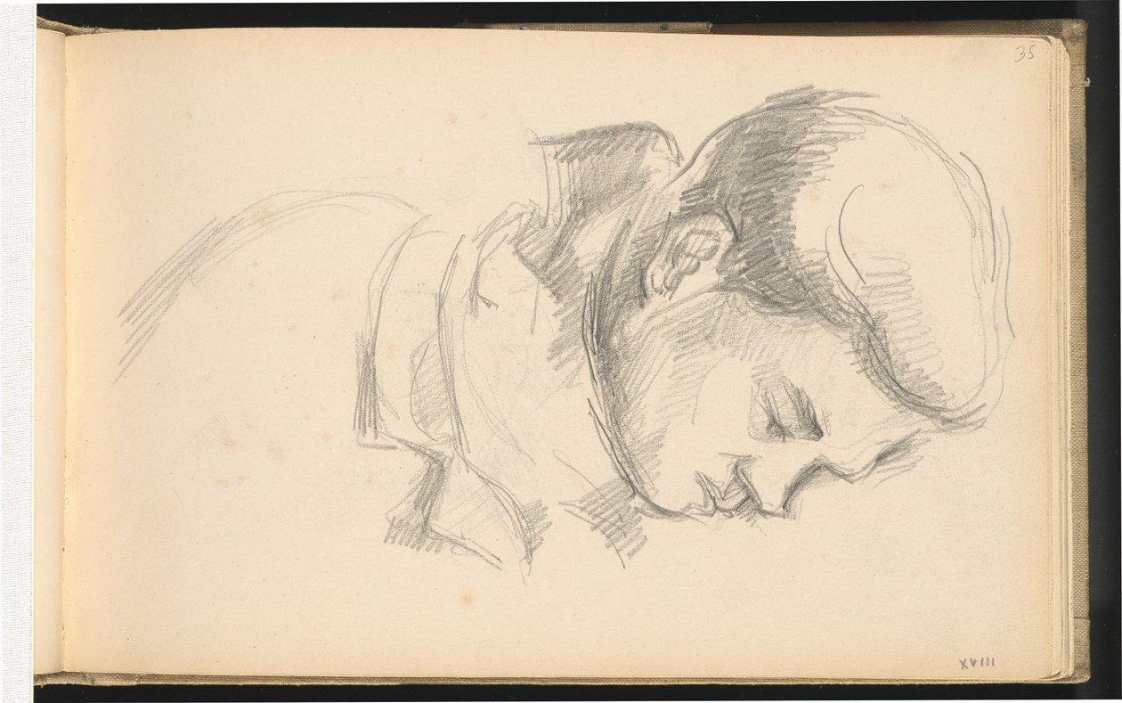 De Zoon van de Kunstenaar door Paul Cézanne
