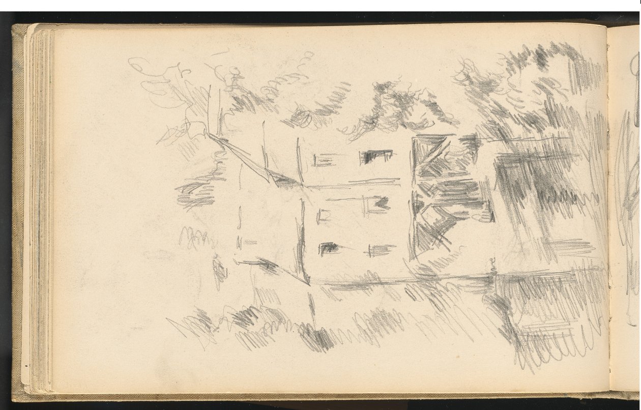De Molen door Paul Cézanne