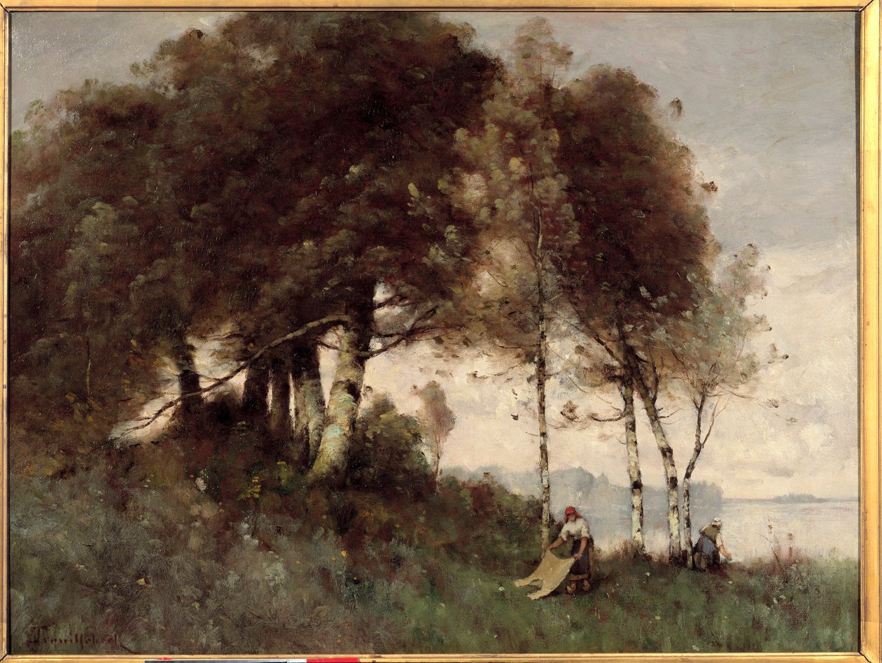 Les washeuses door Paul Desire Trouillebert