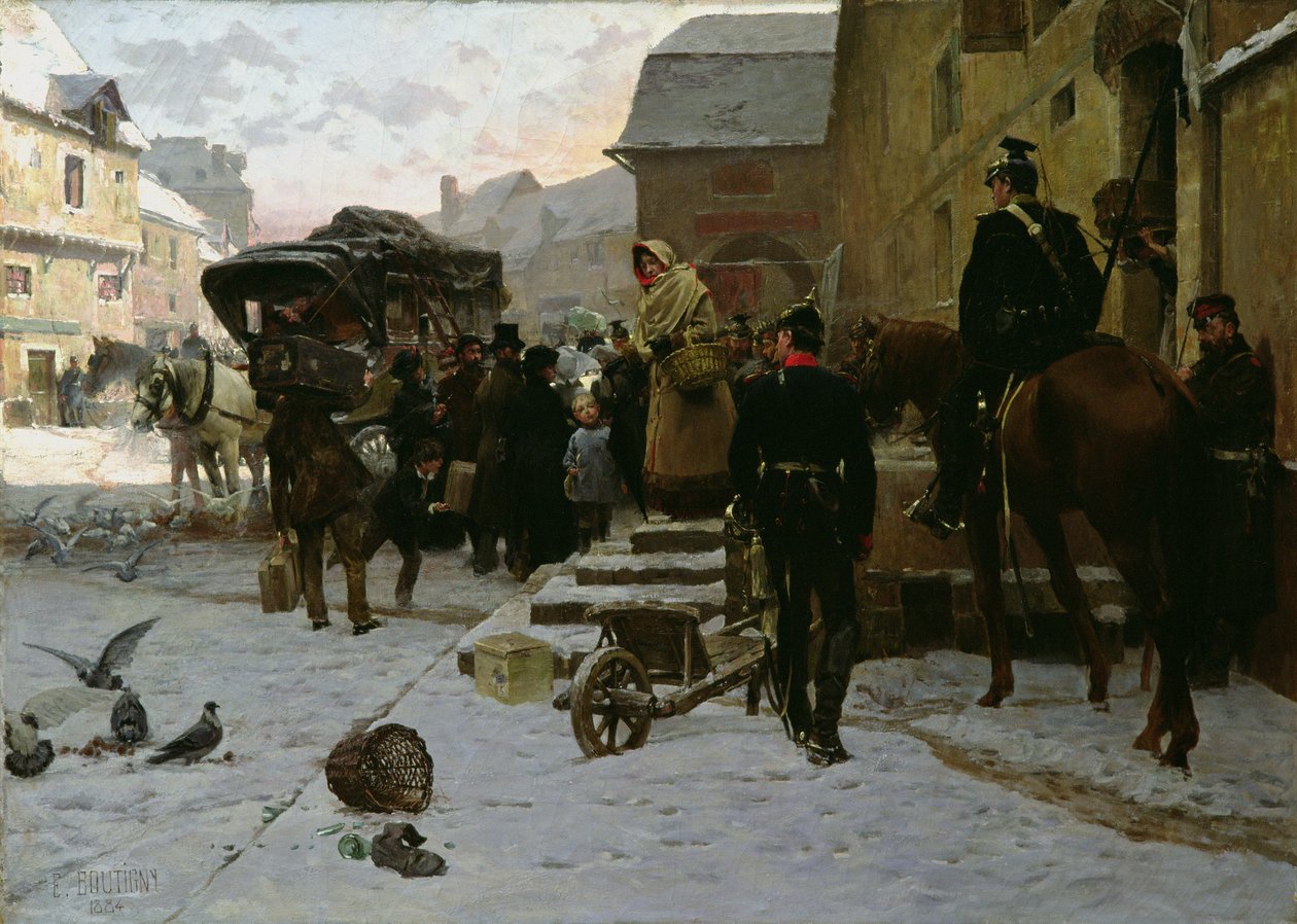 Boule de Suif, 1884 door Paul Émile Boutigny