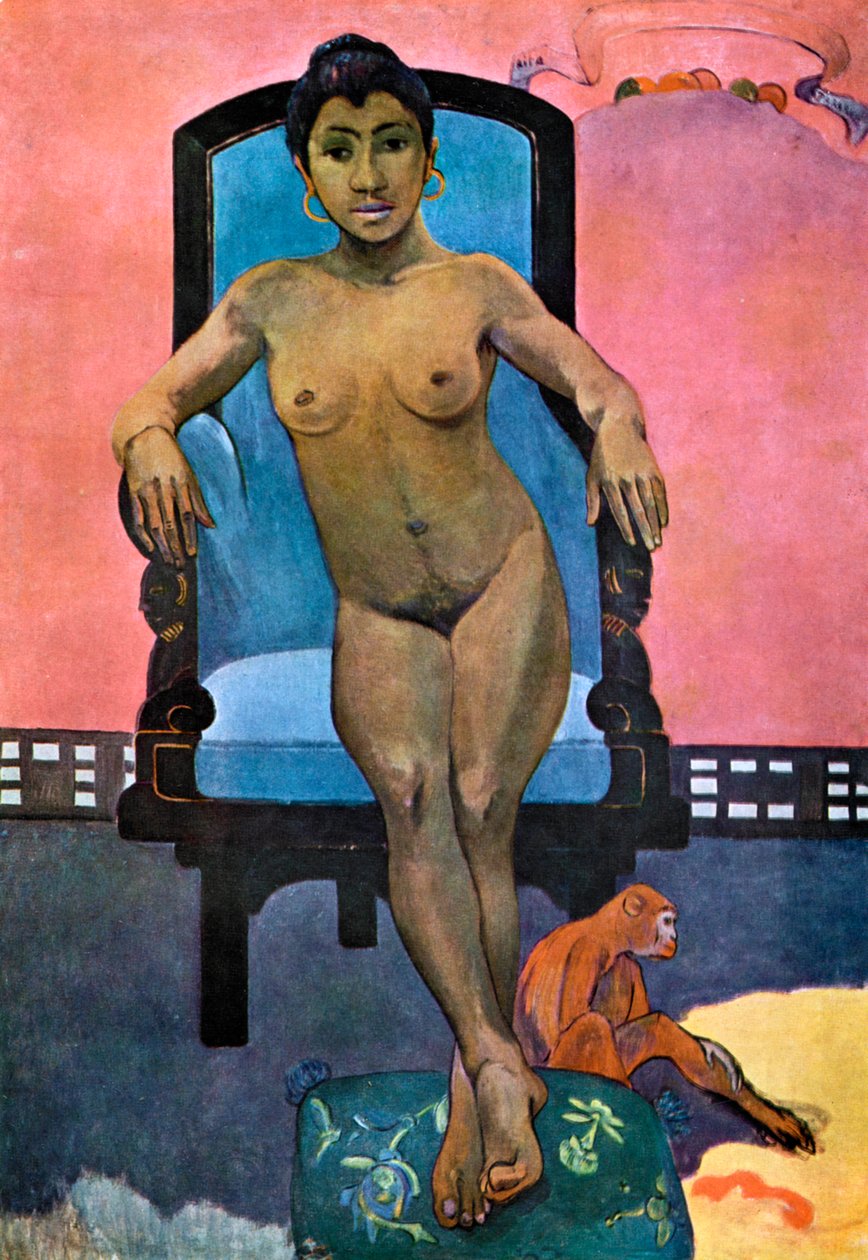 Aita Tamari vahina Judith te Parari Annah de Javaanse, 1893 1939 door Paul Gauguin