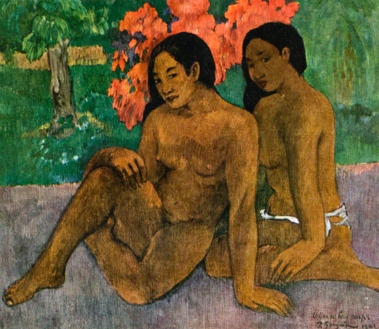 En het Goud van hun Lichamen, 1901 1939 door Paul Gauguin
