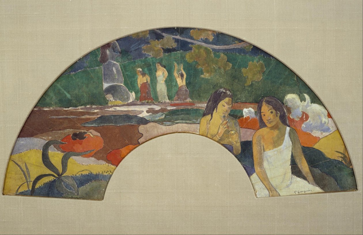 Arearea - Vrolijkheid II door Paul Gauguin