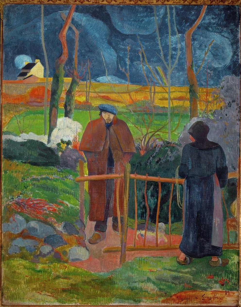 Hallo M. Gauguin door Paul Gauguin