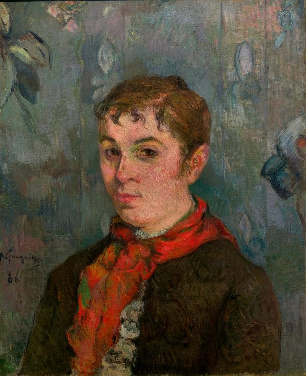 De dochter van de patroon door Paul Gauguin