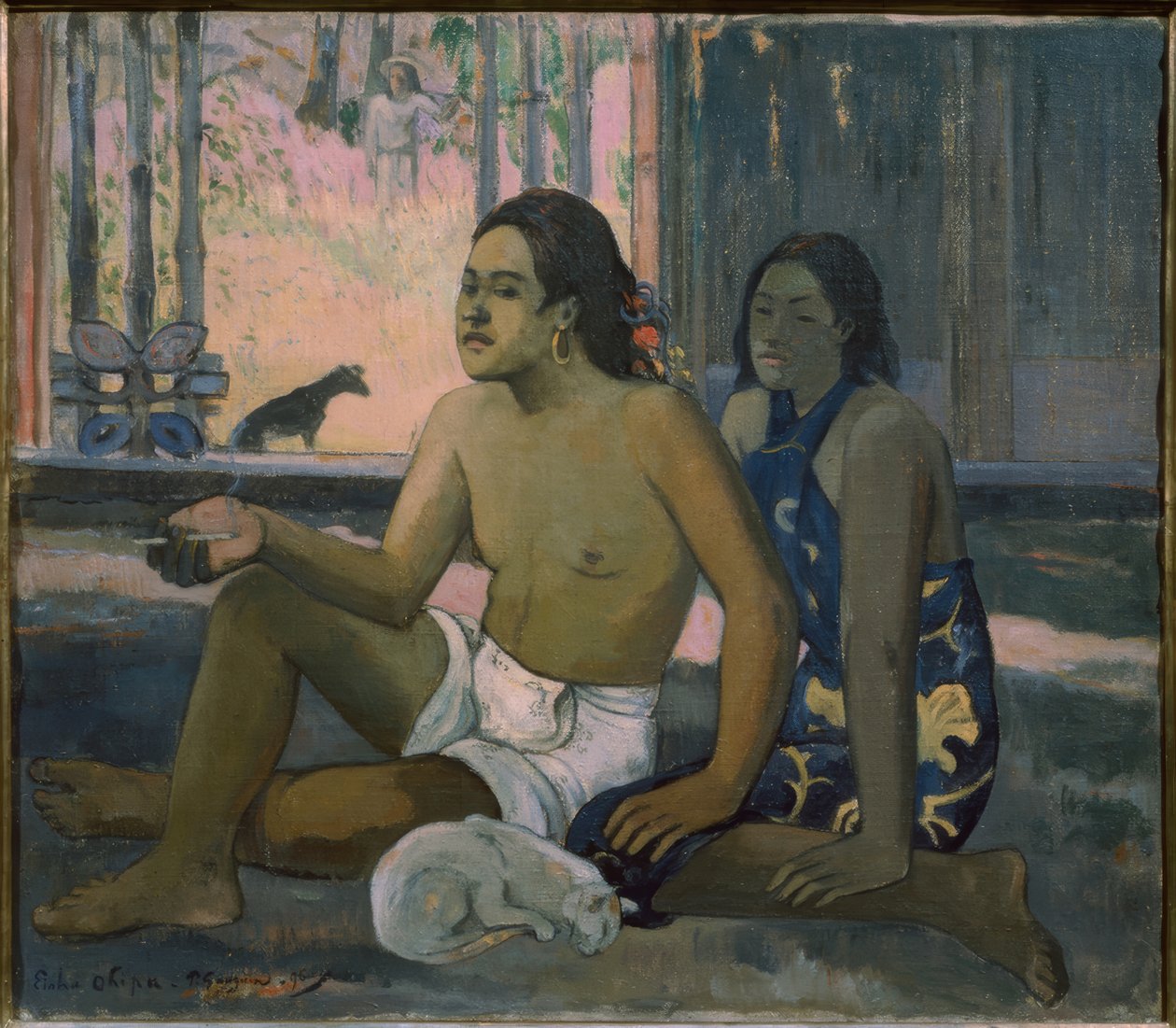 Eiaha ohipa door Paul Gauguin