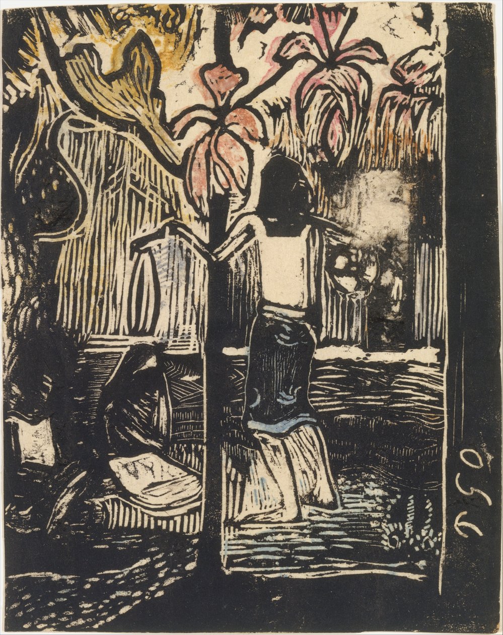 Fragrance Noa Noa, kleine blok, 1894-95 door Paul Gauguin