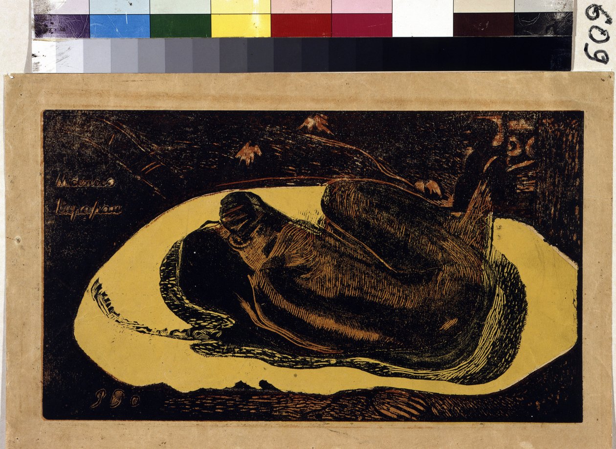 Manao Tupapau (De geest van de doden waakt) door Paul Gauguin