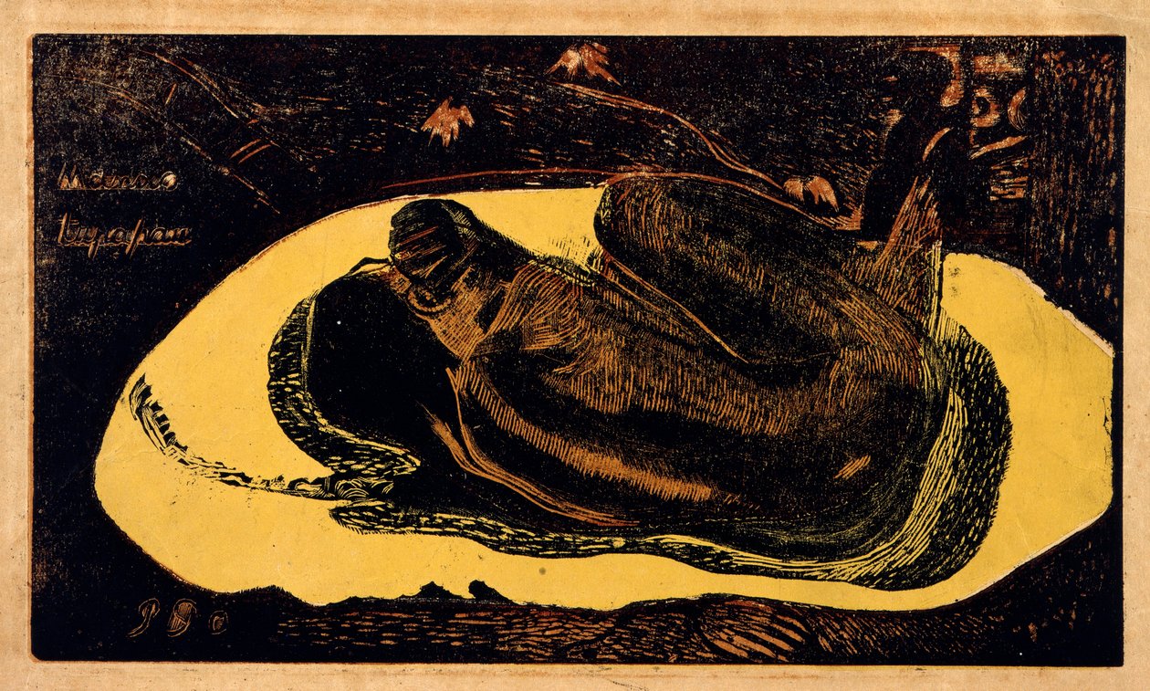 Manao Tupapau Geest van de Dode Kijkt, 1893-1894 door Paul Gauguin