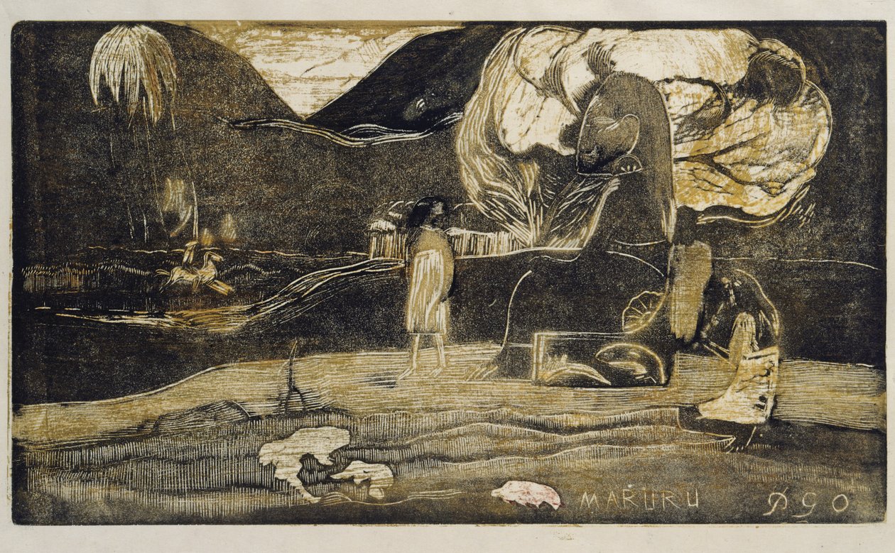 Bedankt door Paul Gauguin