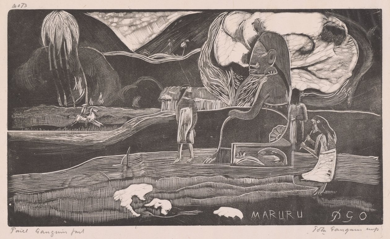 Maruru door Paul Gauguin