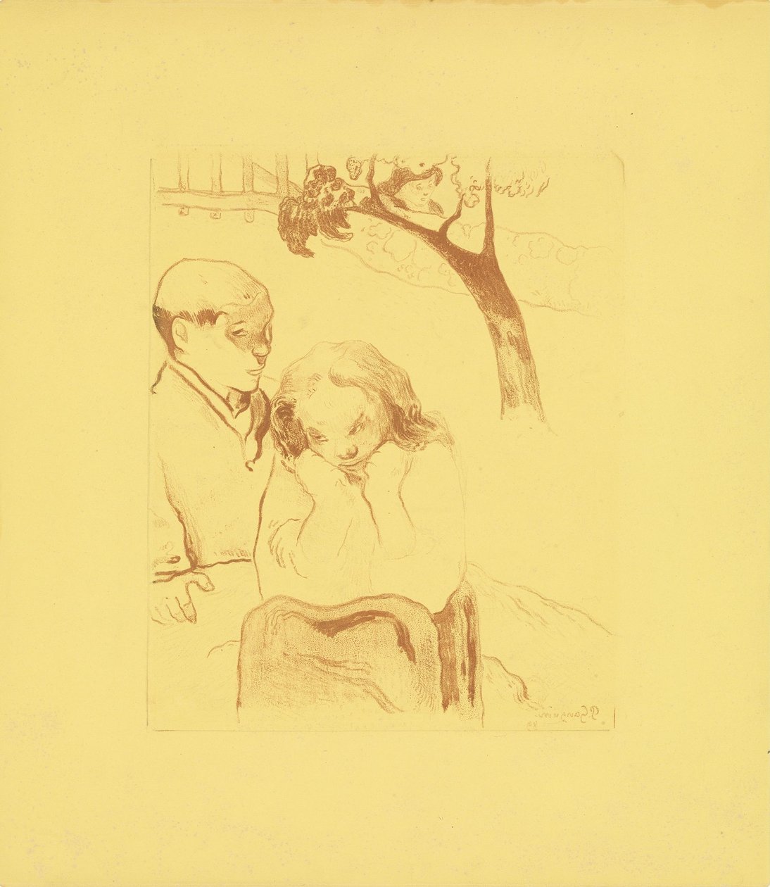 Menschliche Miseren door Paul Gauguin