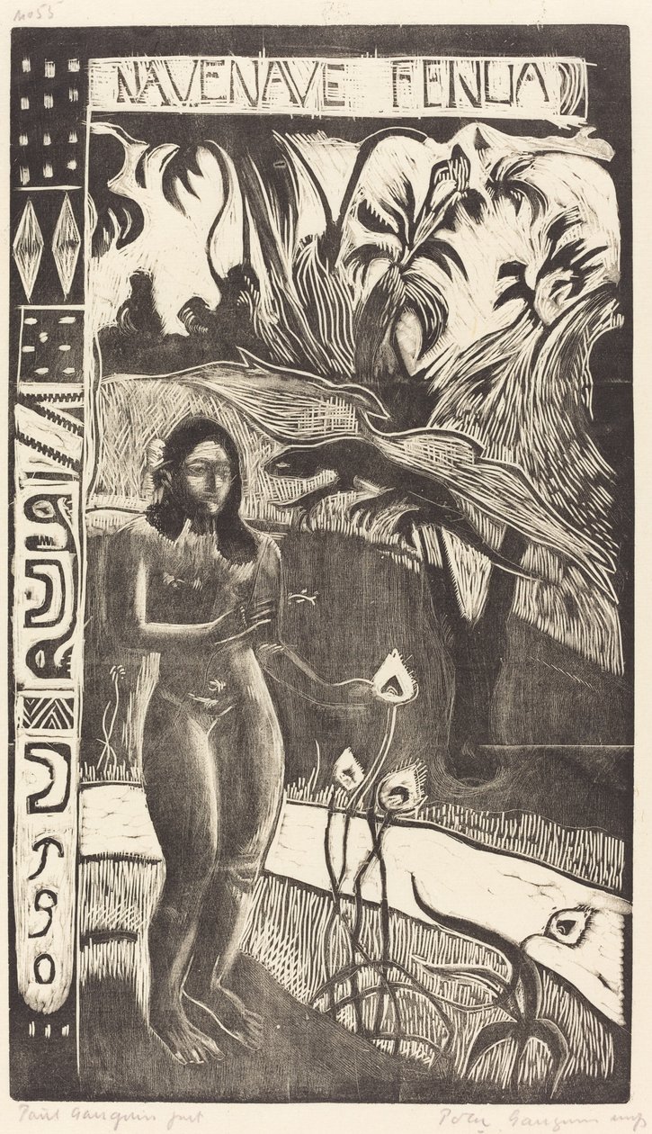Nave Nave Fenua (Heerlijk Land) door Paul Gauguin