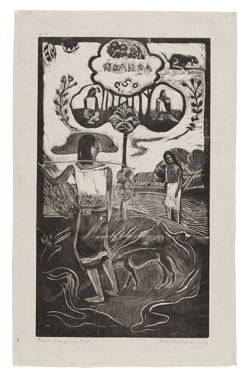 Noa Noa (Geurig), uit de Noa Noa Suite door Paul Gauguin