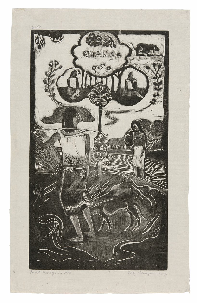 Noa Noa (Geurig), uit de Noa Noa Suite door Paul Gauguin
