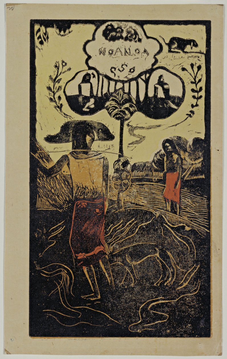 Noa Noa Geur Uit de Serie Noa Noa, 1893-1894 door Paul Gauguin