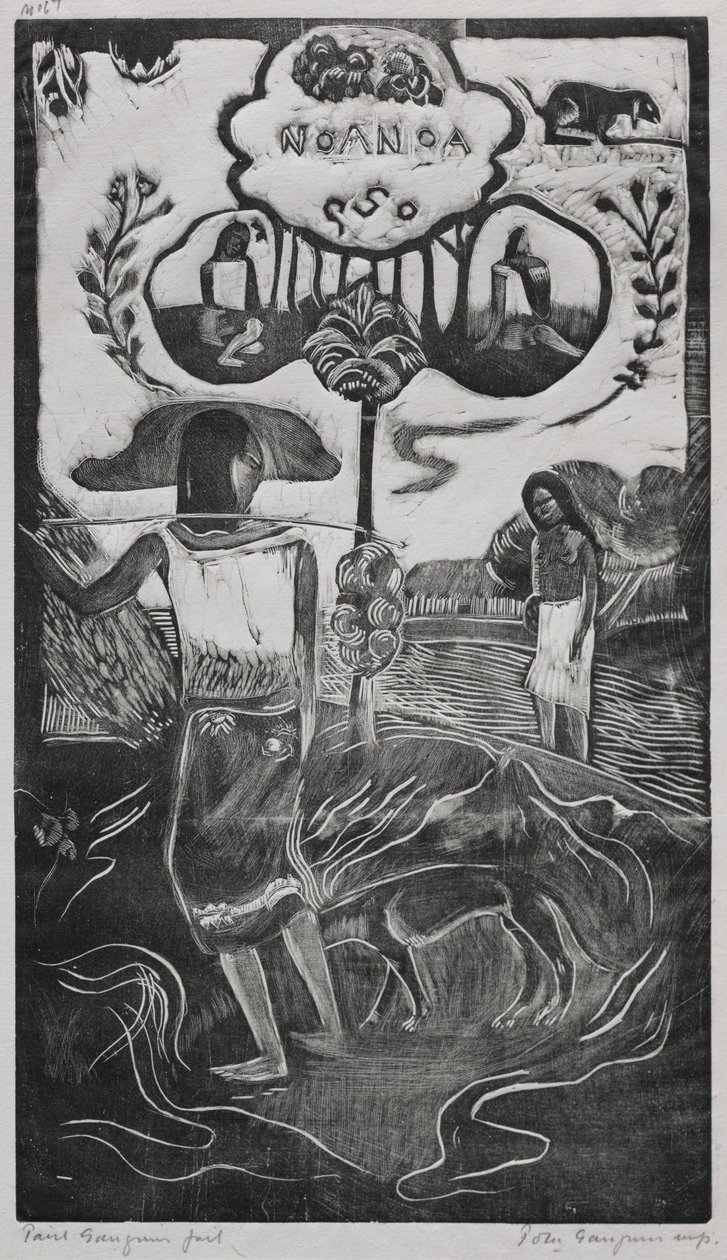 Noa Noa: Noa Noa Geurige Geur, 1893-94 door Paul Gauguin
