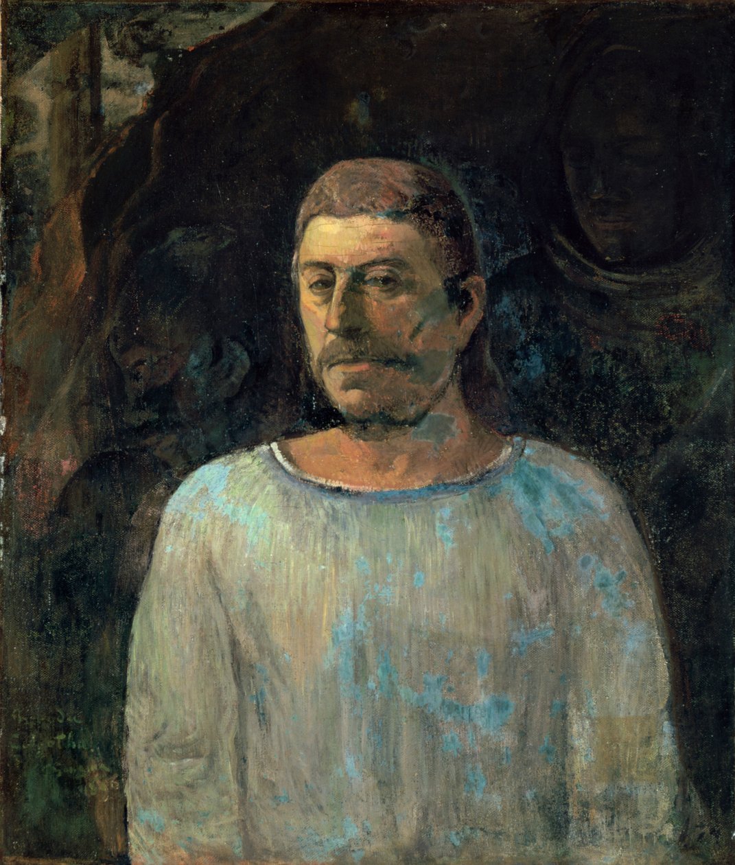 Zelfportret, 1896 door Paul Gauguin